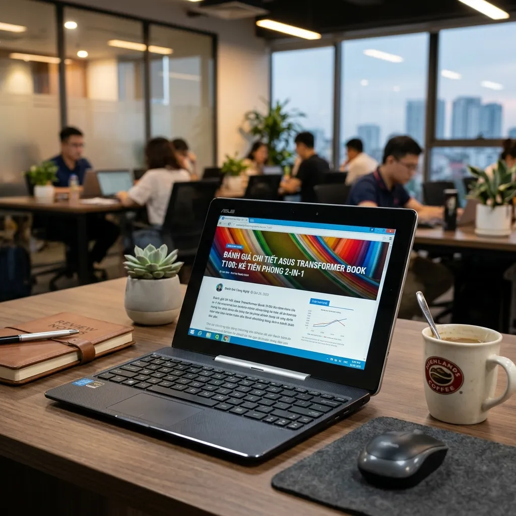 Đánh giá chi tiết Asus Transformer Book T100: Kẻ tiên phong 2-in-1