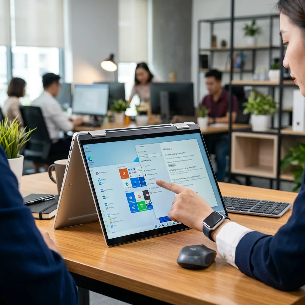 Cách khắc phục lỗi mất cảm ứng màn hình sau khi cài lại Win