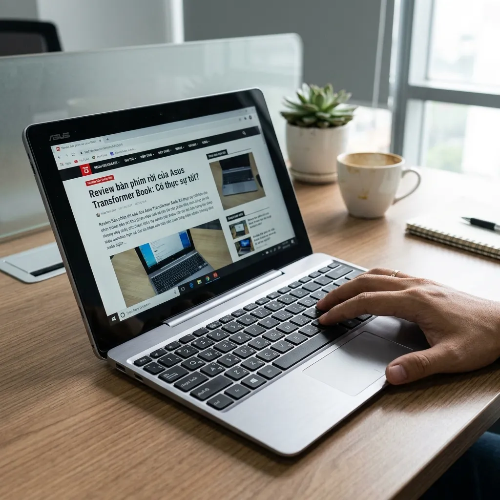 Review bàn phím rời của Asus Transformer Book: Có thực sự tốt?
