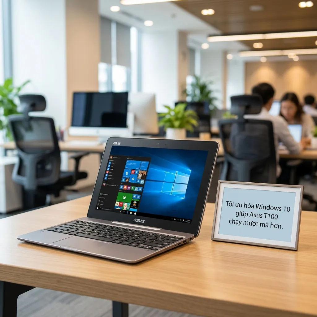 Tối ưu hóa Windows 10 giúp Asus T100 chạy mượt mà hơn